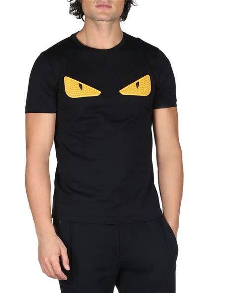 fendi shirt eyes|Fendi eyes t shirt men's.